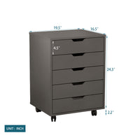 Office Pulley Movable File Cabinet Wooden Drawer Cabinet Office Storage Cabinet Low Cabinet