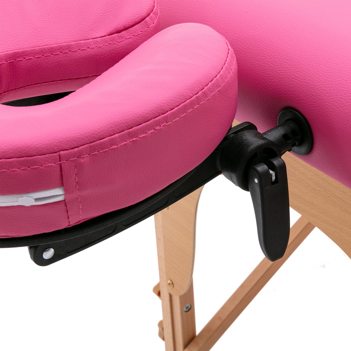 Massage Table Portable Massage Bed Lash Bed Facial Table Reiki Table SPA Beds for Esthetician Portable Height Adjustable Carrying Bag & Accessories 2 Section Shop & Home, Pink