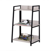 ACME Wendral Bookshelf (3-Tier), Natural & Black