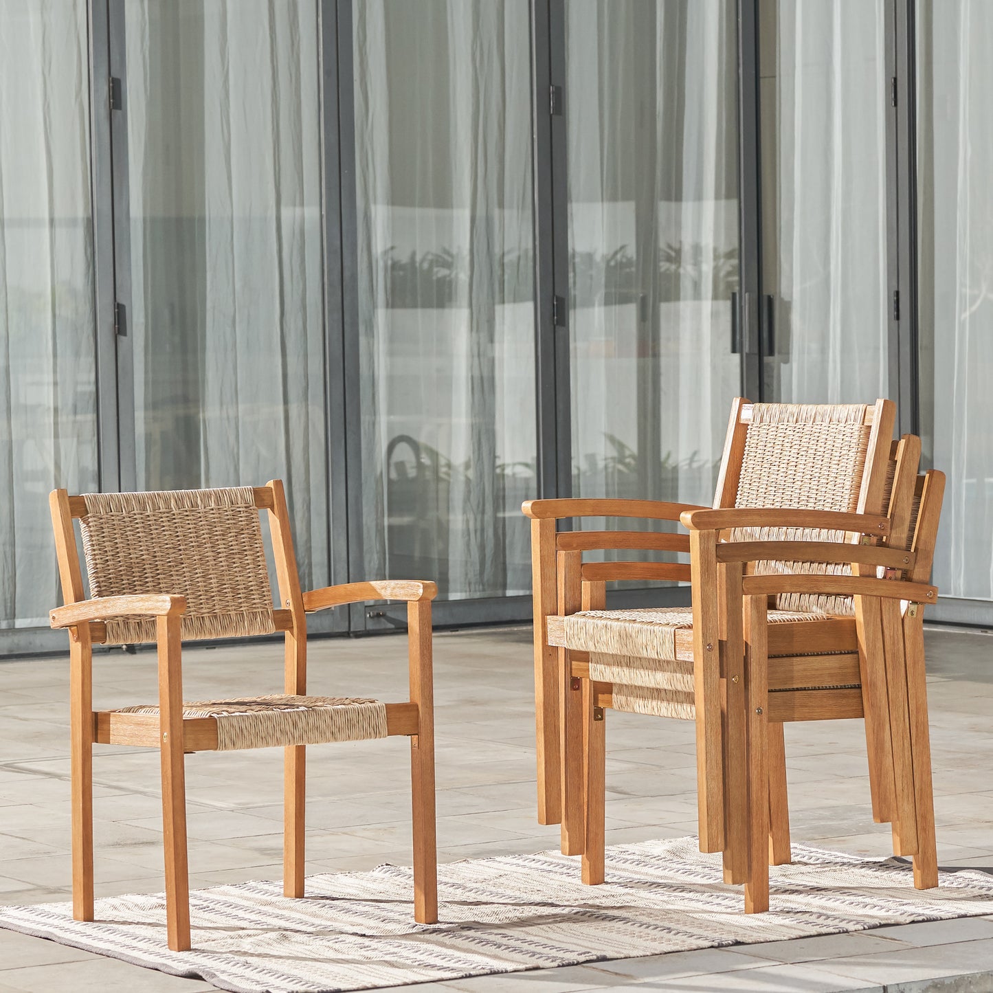 Chesapeake Wood Dining Chair - Set of 2