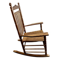 Balcony Porch Adult Rocking Chair Oak