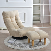 Single Sofa Reclining Chair, Japanese Chair Lazy Sofa Tatami, Balcony Reclining Chair Leisure Sofa