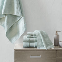 Cotton 6 Piece Bath Towel Set