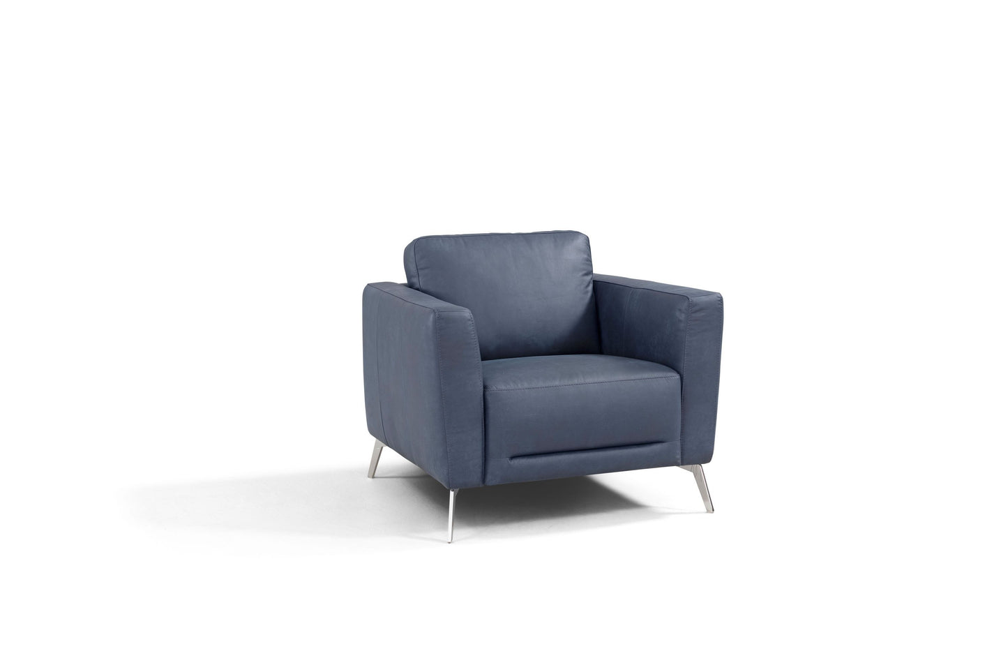 ACME Astonic Chair, Blue Leather LV00214