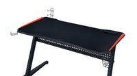 ACME Dragi Gaming Table w/USB Port, Black & Red Finish