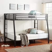 ACME Limbra Full XL/Queen Bunk Bed in Sandy Black