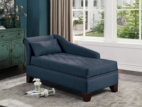 CHAISE LOUNGE in Dark Blue