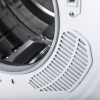 2.65 Cu. Ft Compact Laundry Dryer, 9 LBS Capacity Compact Tumble Dryer with 1400W Drying Power, Easy Control Clothes Dryer