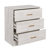 MDF Storage Cabinet with 3 drawer, Assembly Required