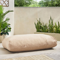 Oceanus Outdoor Water Resistant Fabric Lounger Bean Bag, Tuscany