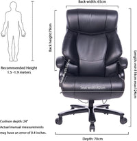 Rotary Reclining Adjustable Office Chair, High-quality Sponge