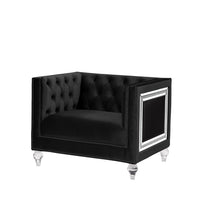 ACME Heibero Chair, Black Velvet 56997