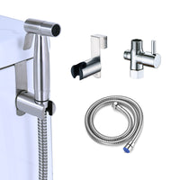 Bidet Sprayer for Toilet, Handheld Sprayer Kit, Hand Held Bidet, Cloth Diaper Sprayer Set - Easy to Install