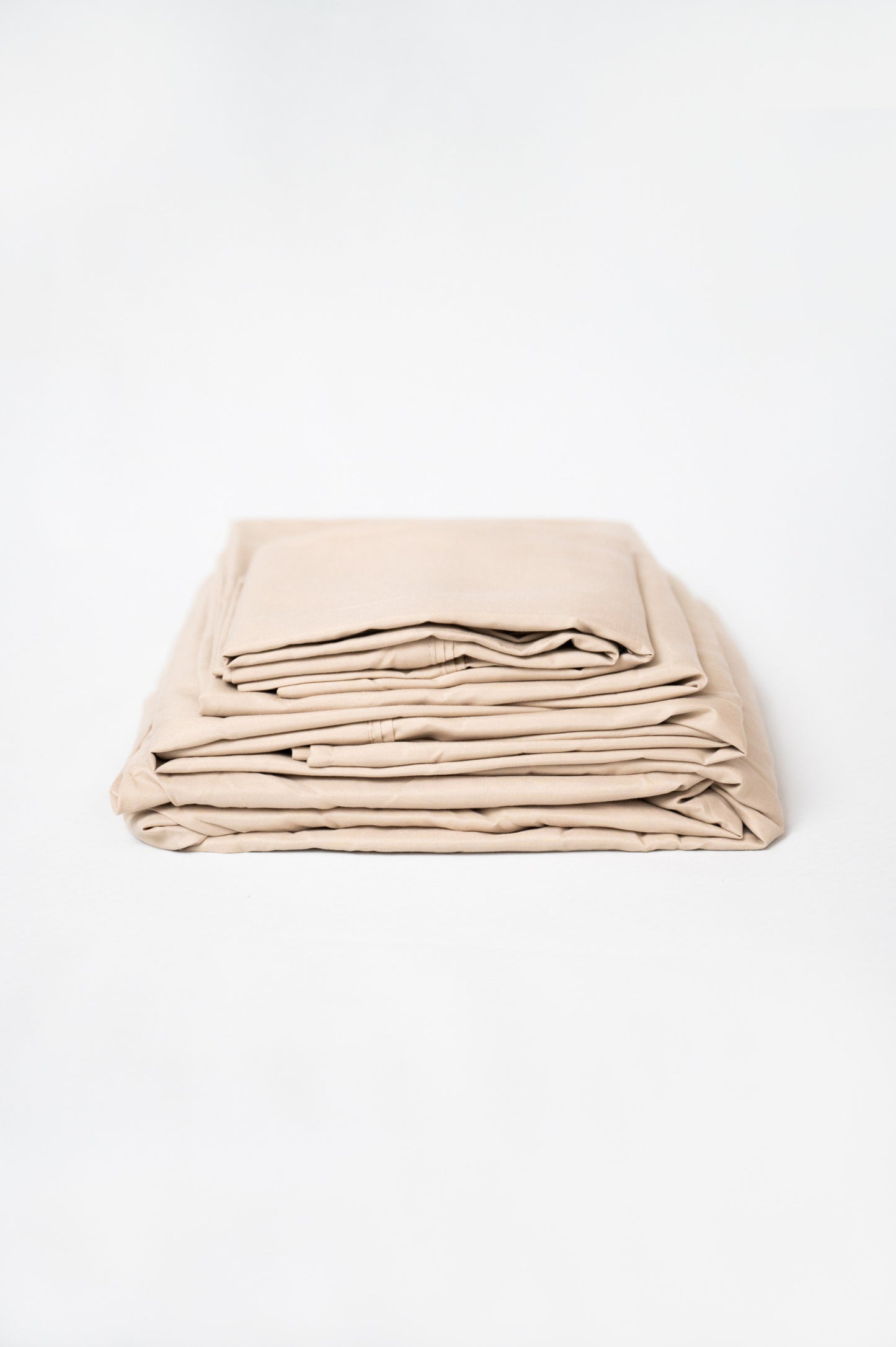 Omne Sleep 4-Piece Khaki Microplush and Bamboo Queen Hypoallergenic Sheet Set