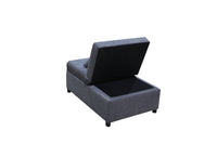 Ottoman, Chair & Sofa Bed, Lounge 4 in 1, Single Futon, Chair