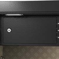 Steel Safe Box with Electronic Keypad, Perfect for Home, Office, Hotel, Business Storage, 22.05x15.75x12.99 Inches, Black