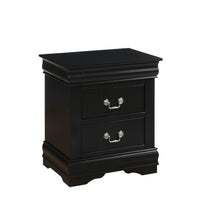 ACME Louis Philippe Nightstand in Black