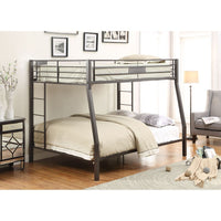 ACME Limbra Full XL/Queen Bunk Bed in Sandy Black