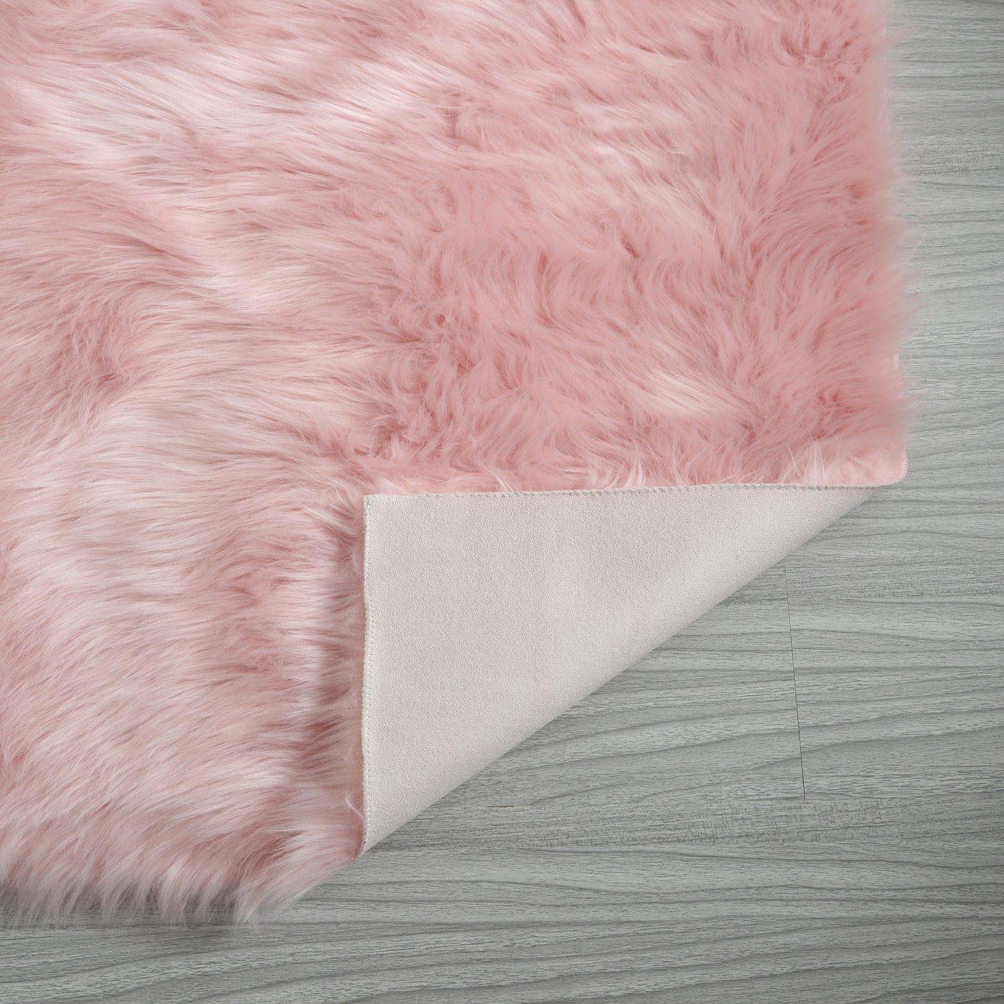 "Cozy Collection" Ultra Soft Fluffy Faux Fur Sheepskin Area Rug