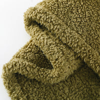 Oversided Sherpa Throw, 60" x 72" Olive