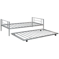 Twin Over Twin Bunk Bed with Trundle