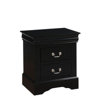 ACME Louis Philippe III Nightstand in Black