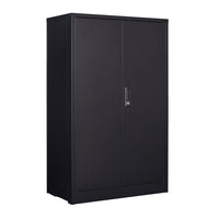 Folding File Cabinet Black