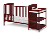 Ramsey Crib and Changer Combo Cherry