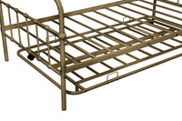 Metal Frame Daybed with Trundle