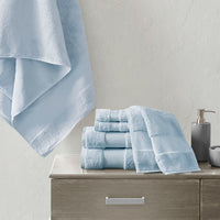 Cotton 6 Piece Bath Towel Set