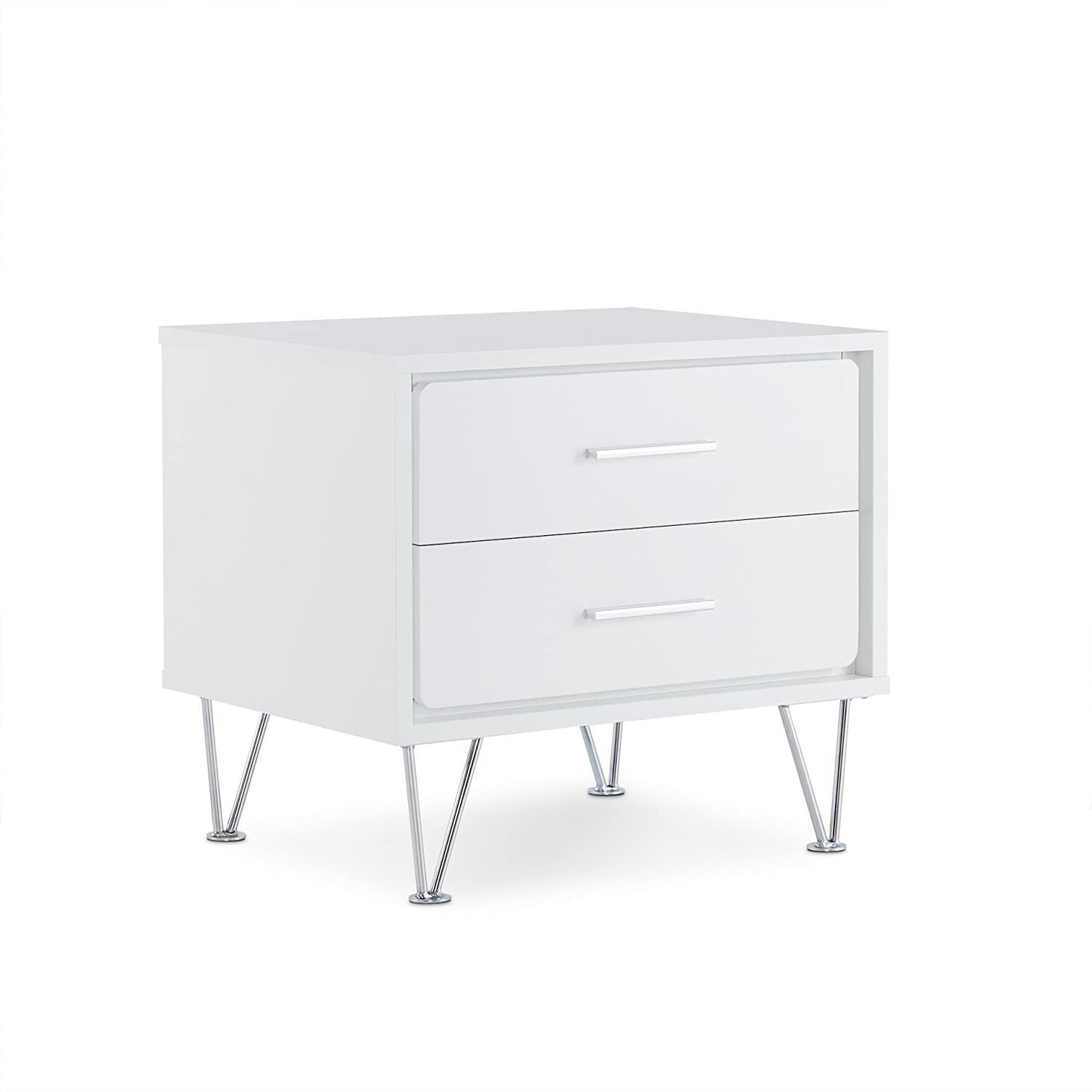 ACME Deoss Night Table in White