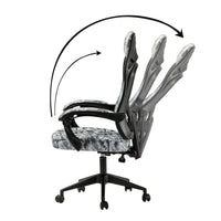 Nina Swivel Camouflage Gaming Chair with Adjustable Height