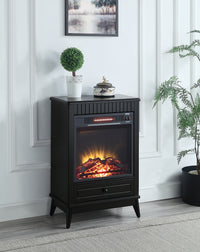 ACME Hamish Fireplace in Black Finish