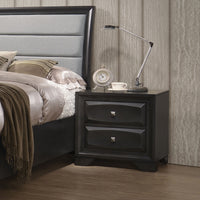 ACME Soteris Nightstand in Antique Gray