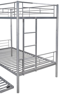 Twin Over Twin Bunk Bed with Trundle