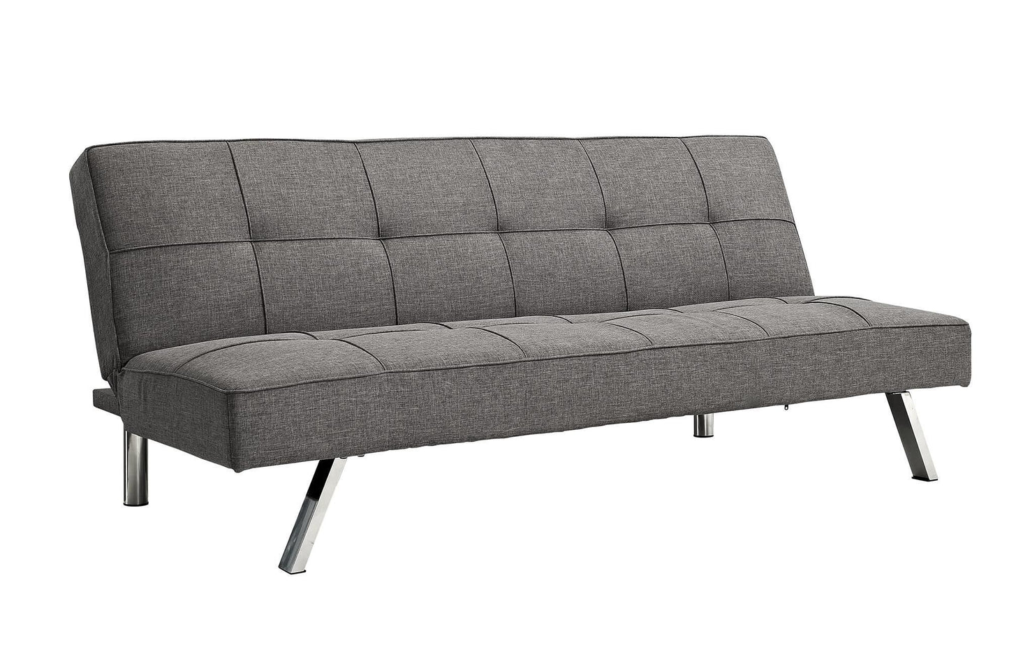 Metal Frame, Stainless Leg, Futon Sofa Bed