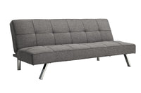 Metal Frame, Stainless Leg, Futon Sofa Bed