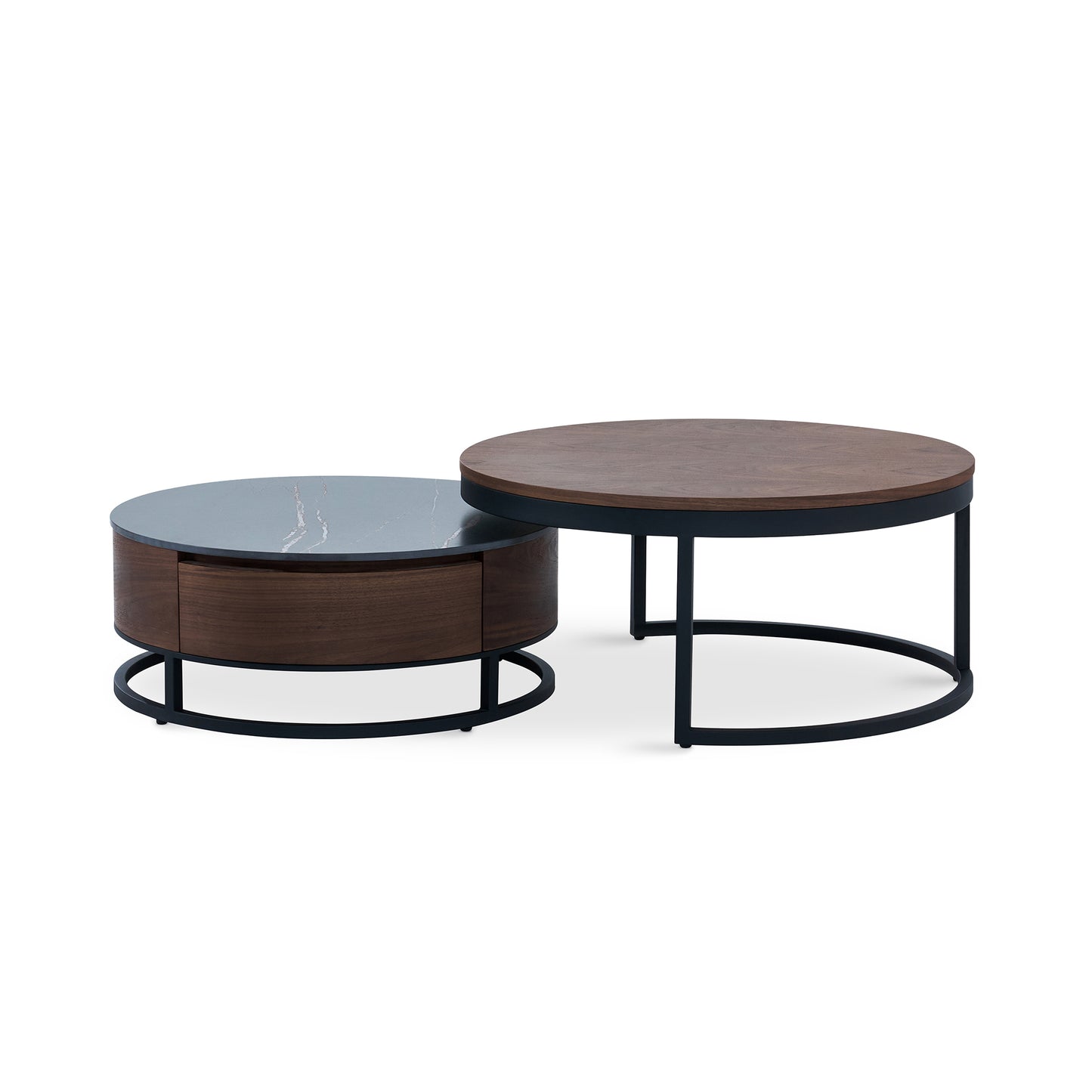 Two-Table Coffee Table Set