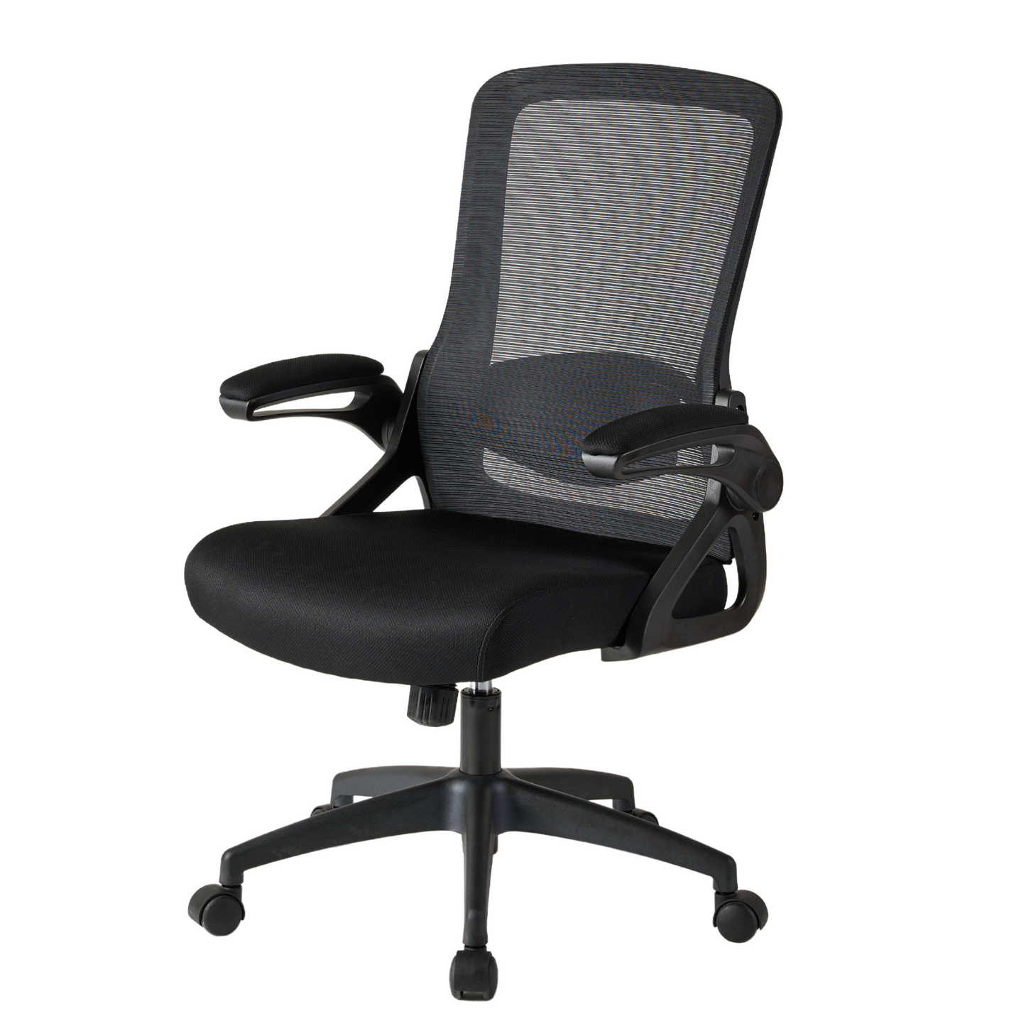 Ergonomic Office Chair Adjustable Height Computer Chair Breathable Mesh Home Office Desk Chairs with Wheels Comfy Executive Rolling Swivel Task Chair with Adjustablelip up Arms & Lumbar Support