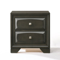 ACME Soteris Nightstand in Antique Gray