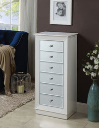 ACME Talor Jewelry Armoire in White