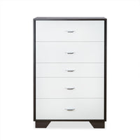 ACME Eloy Chest in White & Espresso