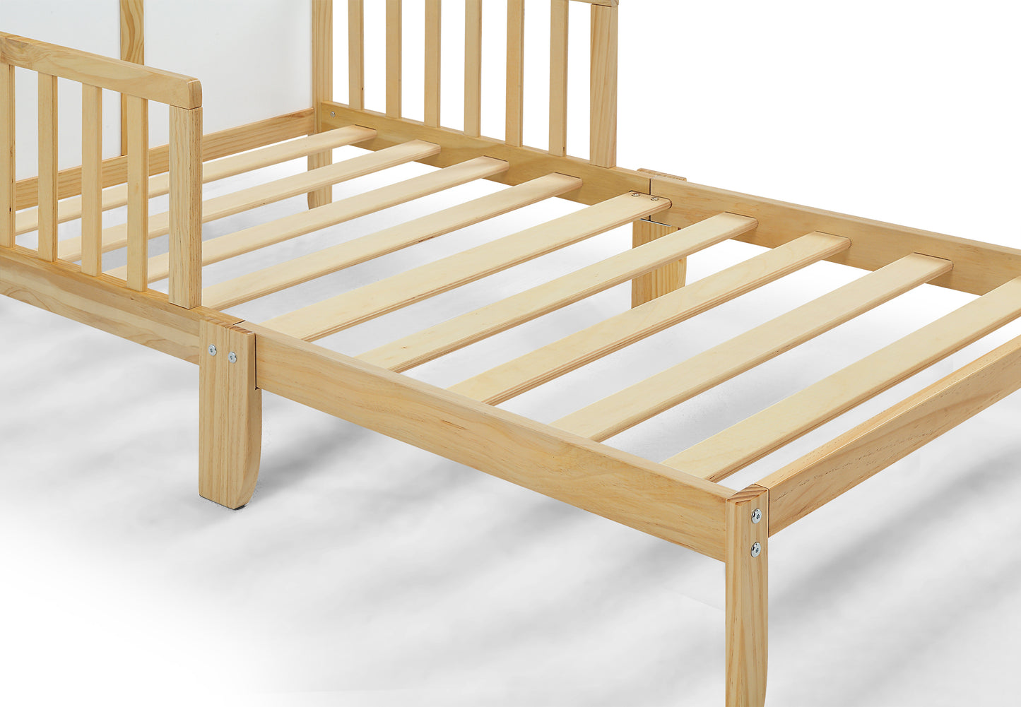 Birdie Toddler Bed Natural/White