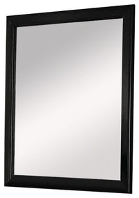 ACME Louis Philippe Mirror in Black