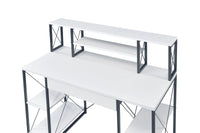 ACME Amiel Desk, White & Black