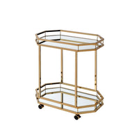 ACME Lacole Serving Cart, Champagne & Mirror