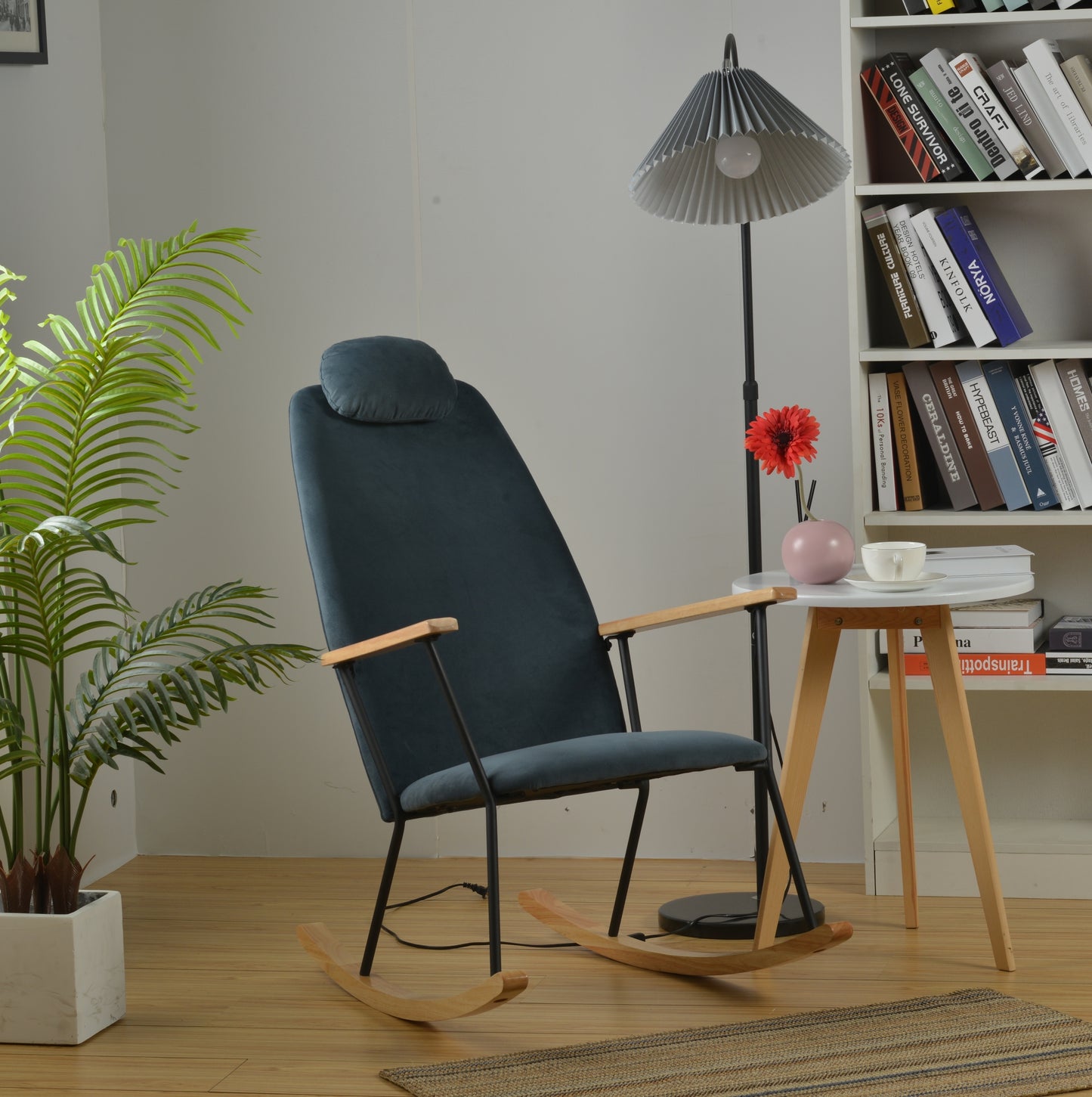 Rocking Chair with Cushion for Breast Feeding and Relaxing